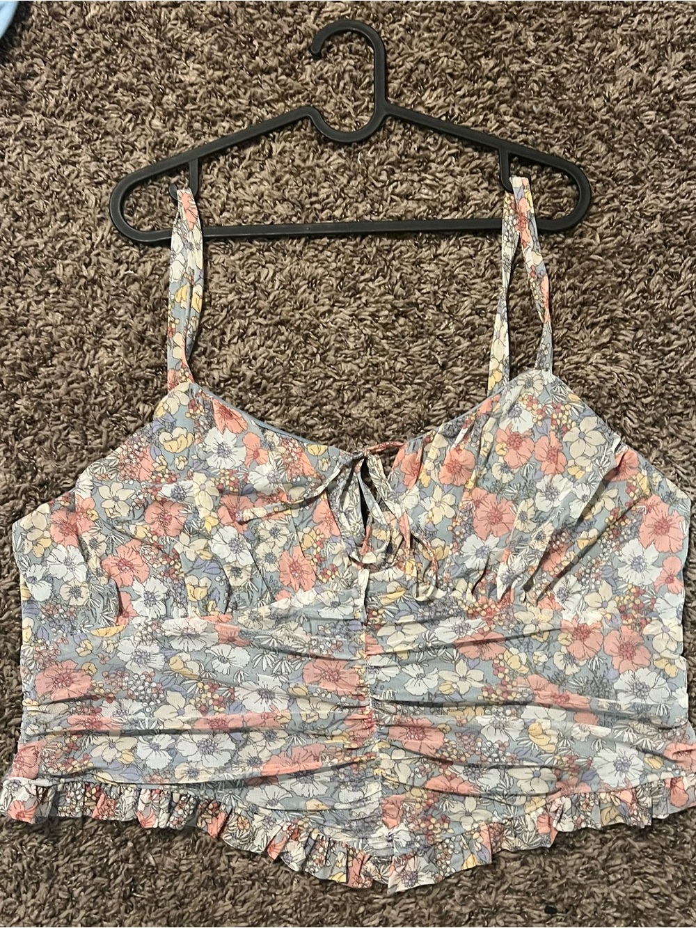 AUX Floral Tank